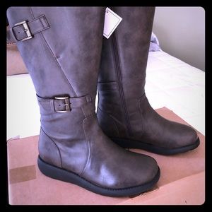 JD Williams Brown Wide Tall Boot